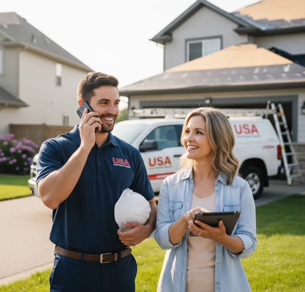 USA Roof Repair Experts customer support in Brandenburg